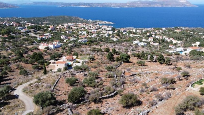 Kokkino Chorio Kreta, Kokkino Chorio: Fantastisches Grundstück mit Meerblick und Baugenehmigung zu verkaufen Grundstück kaufen